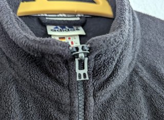 Chaqueta Forro Polar Adidas Vintage | Sudadera XL