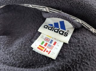 Chaqueta Forro Polar Adidas Vintage | Sudadera XL