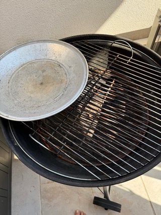 Barbacoa Weber Negra y Plateada
