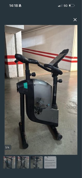 Bicicleta Estática Fitness