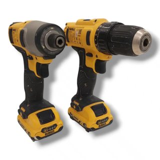 KIT HERRAMIENTAS DEWALT DCD710 + DCF8152 + 2 BATERIAS + CARGADOR + MALETIN