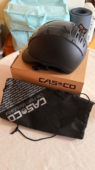 Casco equitación Duell Zwart Talla S