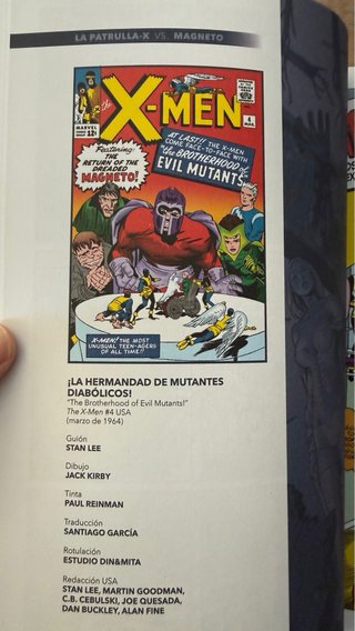 Cómic: Patrulla X vs. Magneto