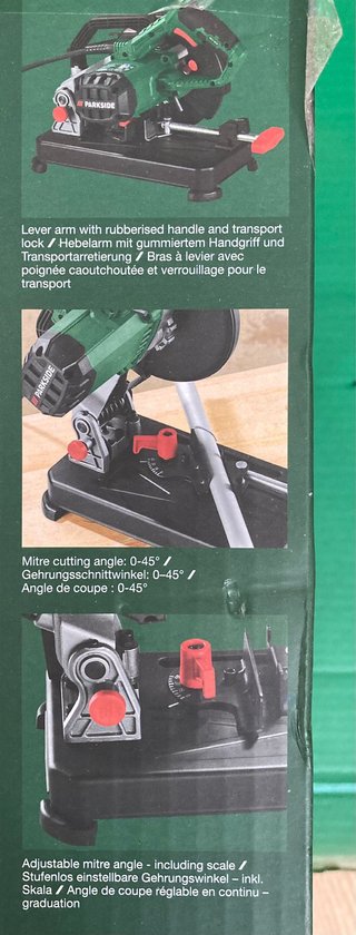 PARKSIDE Sierra Tronzadora Metal PMTS 180 B2