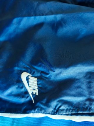 Pantalón Chándal Nike Azul y Blanco Talla M
