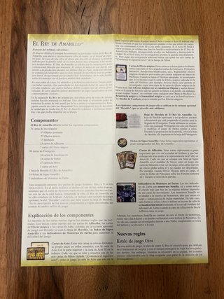 Arkham Horror 2a Ed. Exp. El Rey de Amarillo