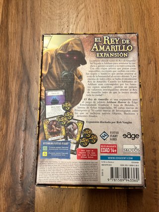 Arkham Horror 2a Ed. Exp. El Rey de Amarillo