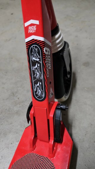 Patinete Oxelo MID 9 Rojo