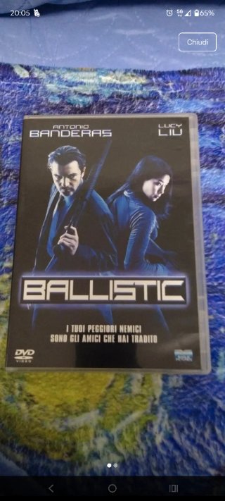 DVD Ballistic - Antonio Banderas & Lucy Liu