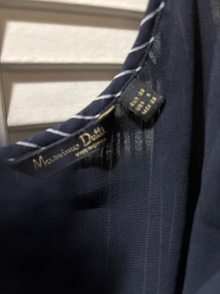 Blusa Massimo Dutti de tirantes