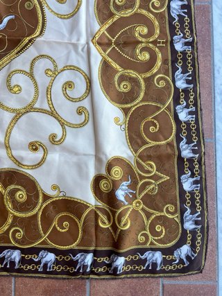 Foulard Hermes Les Elephants