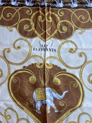 Foulard Hermes Les Elephants