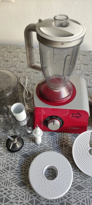 Procesadora de alimentos Bosch,Styline Red Diamond