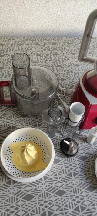 Procesadora de alimentos Bosch,Styline Red Diamond
