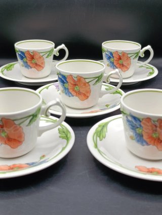 Set tazas café porcelana Villeroy Boch