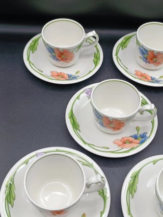 Set tazas café porcelana Villeroy Boch