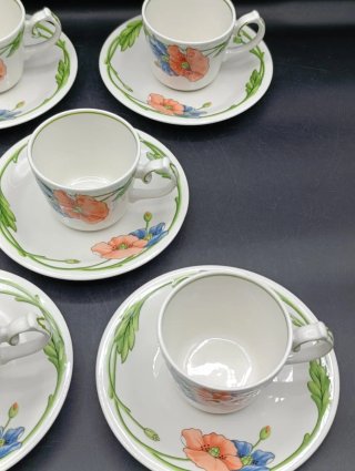Set tazas café porcelana Villeroy Boch