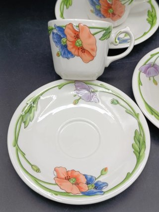 Set tazas café porcelana Villeroy Boch