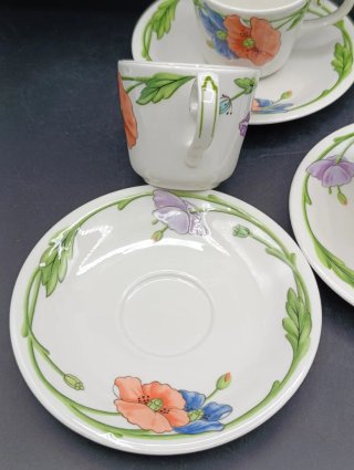 Set tazas café porcelana Villeroy Boch
