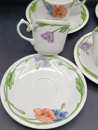 Set tazas café porcelana Villeroy Boch