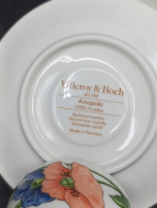 Set tazas café porcelana Villeroy Boch