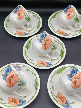 Set tazas café porcelana Villeroy Boch