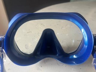 Gafas de buceo Cressi Z2 Azul Metal