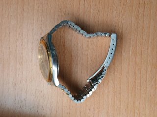 Reloj Seiko 7N43-6A09 Cuarzo Dorado/Plateado