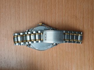 Reloj Seiko 7N43-6A09 Cuarzo Dorado/Plateado