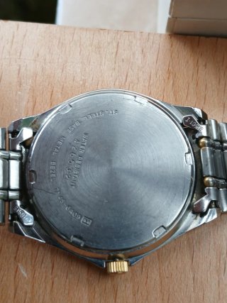Reloj Seiko 7N43-6A09 Cuarzo Dorado/Plateado