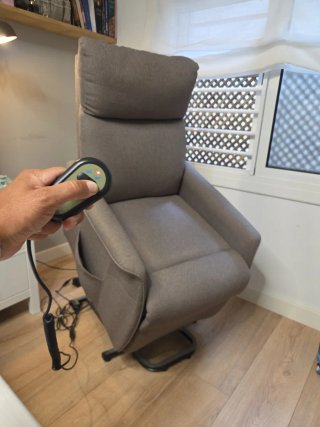 Sillón reclinable y ayuda para levantarse