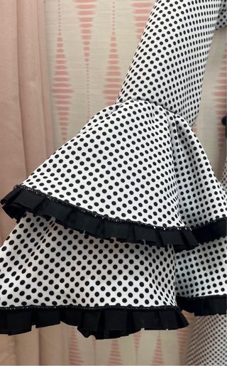 Vestido Flamenca Lunares Volantes