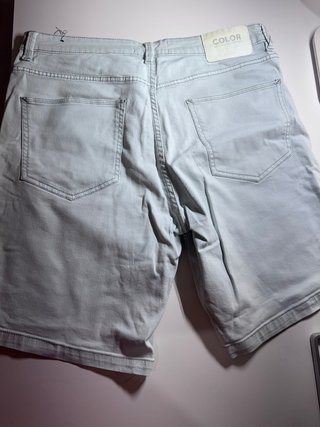 Pantalón corto vaquero blanco hielo – Talla 42