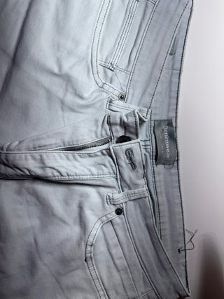Pantalón corto vaquero blanco hielo – Talla 42