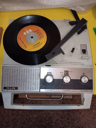 Tocadiscos Portátil Philips Años 80
