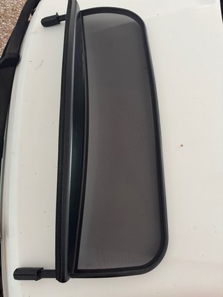 Deflector de viento coche descapotable