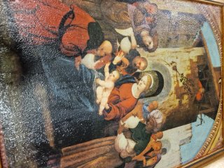 Cuadro Nacimiento La adoración de los Magos 1522