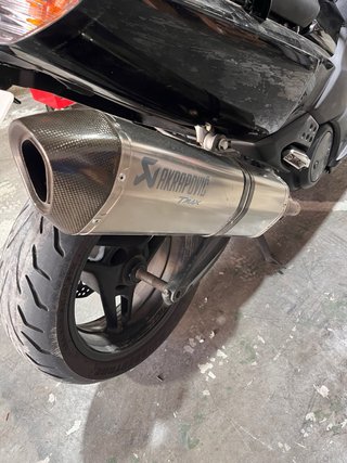 Yamaha Tmax 500 Maxi Scooter Negra
