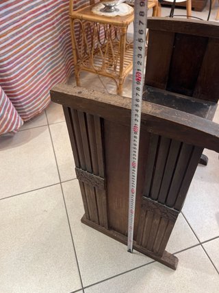 Banco antiguo de madera