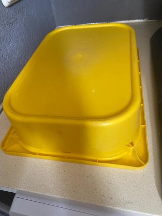 Cajón Cesta para Mueble IKEA Amarillo