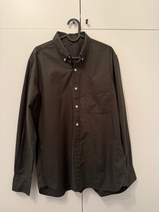 Camisa Muji Verde Oliva Talla M