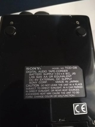 Sony DAT TCD-D8 Walkman
