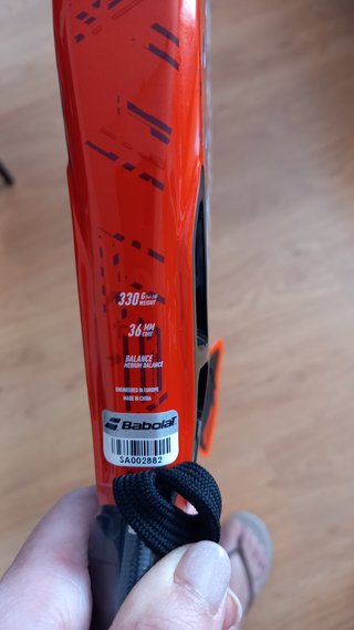 Pala Babolat Pro JR Roja