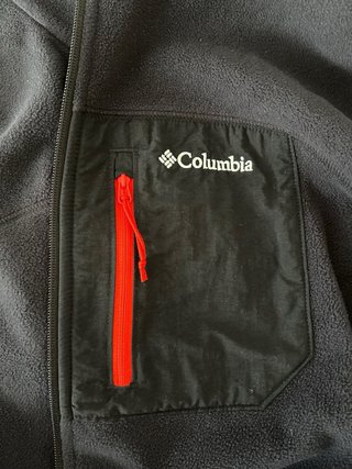 Polar Columbia Negro Hombre Talla M