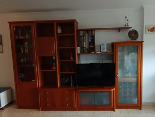 Mueble de salón modular madera
