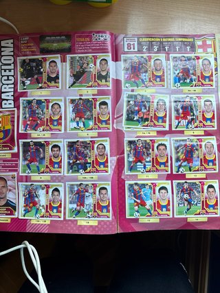 Álbum cromos Liga BBVA 2011-2012
