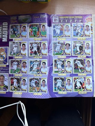 Álbum cromos Liga BBVA 2011-2012