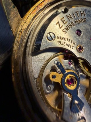 Orologio zenith stellina carica manuale cal 2531