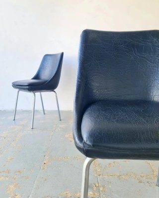 Pareja de sillas Mobilplast. Vintage, 70s.