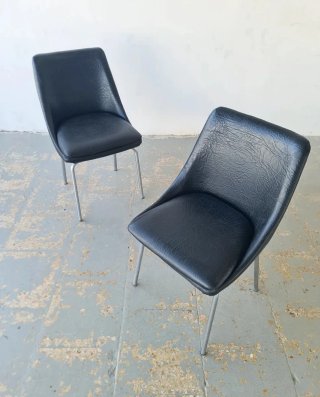 Pareja de sillas Mobilplast. Vintage, 70s.